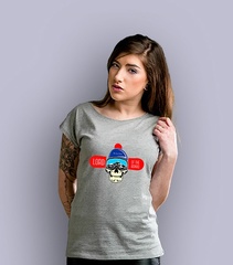 Lord of the board t-shirt damski jasny melanż xs