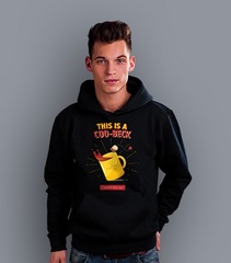 This is a coobeck męska bluza z kapturem czarna s