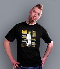 Jan paweł ii t-shirt męski czarny xxl