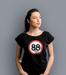 When this baby hits 88 t-shirt damski czarny s