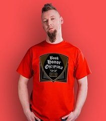 Book honor ojczyzna ml t-shirt męski czerwony s