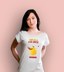 This is a coobeck t-shirt damski biały s