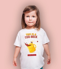 This is a coobeck t-shirt dziecięcy biały 134