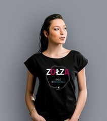 Zołza t-shirt damski czarny xl