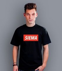 Siema t-shirt męski czarny l