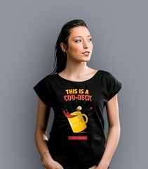 This is a coobeck t-shirt damski czarny xs