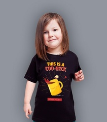 This is a coobeck t-shirt dziecięcy czarny 134