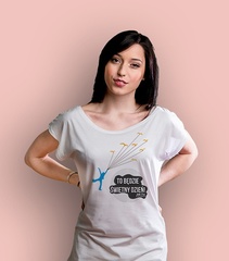 To będzie świetny dzień t-shirt damski biały xxl
