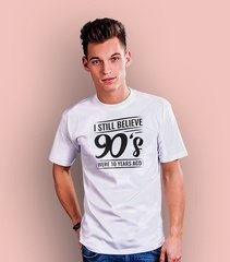 I still believe 90’s were 10 years ago t-shirt męski biały s