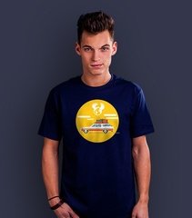 Auto jak to daleko t-shirt męski granatowy xxl