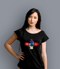 Lord of the board t-shirt damski czarny m
