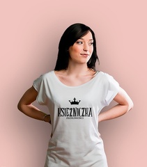Księżniczka złośliwości t-shirt damski biały s