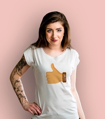 Autostop jak to daleko t-shirt damski biały xs