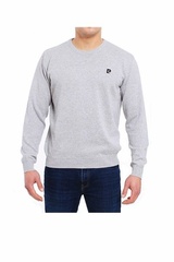 Sweter r-logo szary pierre cardin
