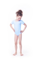 Body gimnastyczne lycra (b8) krótki rękaw shepa
