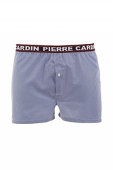 Szorty męskie k3 granatowa krata pierre cardin