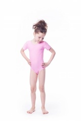 Body gimnastyczne lycra (b9) krótki rękaw shepa