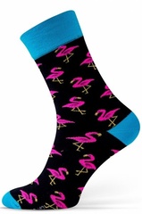 Skarpety finest cotton flamingi sesto senso