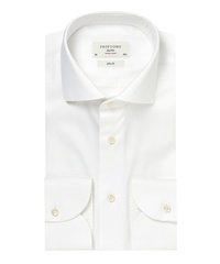 Elegancka biała koszula męska profuomo travel 45