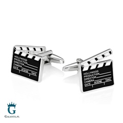 Spinki do mankietów x2 klaps filmowy