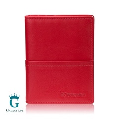Etui na wizytówki 154-667 ferrari red & white