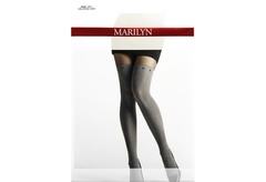 Zazu m11 marilyn rajstopy szary melanż z gwiazdkami