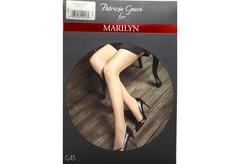 Gucci g43 marilyn czarne rajstopy kabaretki z perełkami