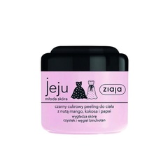 Jeju ziaja czarny peeling cukrowy do ciała 200 ml