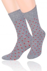 Skarpety steven wzorowane art.136 serca