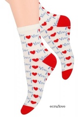 Skarpety steven art.099 serca