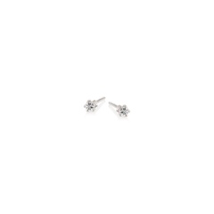 Kolczyki diamonds białe złoto 585 z brylantami