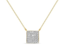 Naszyjnik srebrny pozłacany swarovski kingdom w kolorze crystal.