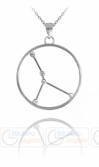 Naszyjnik minet stars rak jmas9507sn45 czech crystal