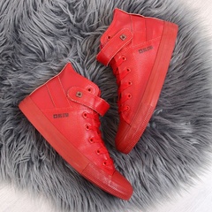 Czerwone trampki na rzep big star v274529