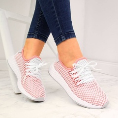 Buty sportowe do biegania różowe american club