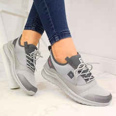 Buty sportowe damskie szare news