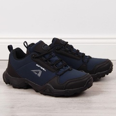 Buty trekkingowe wodoodporne granatowe american club