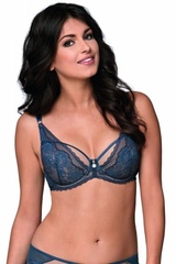 Ava 1845 blue iris biustonosz push-up