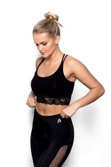 Eldar fit aurora czarny biustonosz sportowy