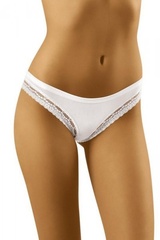 Wol-bar soft floppy białe figi damskie