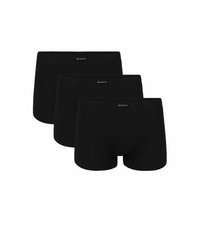 Atlantic 3bmh-007 czarne bokserki męskie 3-pack