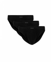 Atlantic 3bmp-322 czarne slipy męskie 3-pack