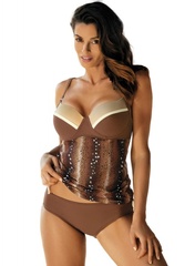 Marko amelia brown m-409 (3) tankini strój kąpielowy