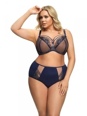 Gorsenia paradise k497 granatowe figi damskie