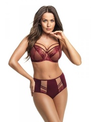 Gorsenia k 498 paradise bordowy figi damskie