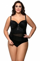 Ava st 20 czarne tankini kąpielowe