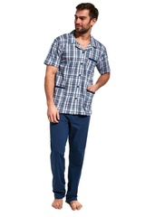 Cornette 318/41 rozpinana piżama męska plus size