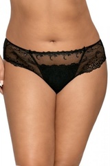 Ava 1030 novato czarne figi damskie plus size