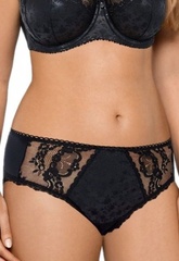 Ava 1130 manche czarne figi damskie
