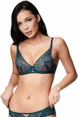 Henderson ladies 39372 hint4 96 stalowozielony biustonosz push-up